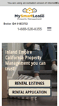 Mobile Screenshot of mysmartlease.com